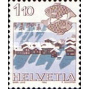 Switzerland   1982   1.10  fr