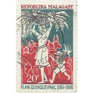 1968  Madagascar 20 f.