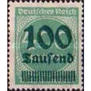1923  Germany    100  saufend  UNUSED