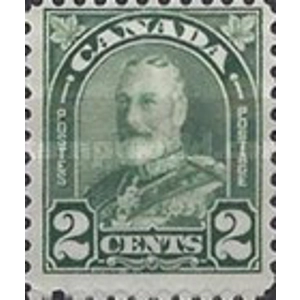 1930 Canada 2 cents USED Green