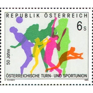 1995 Austria 6 Sc USED