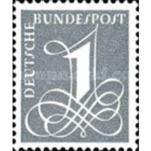 Germany  1955   1 pfg