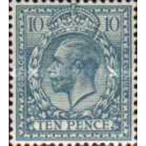 1912  King George V 10 p