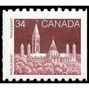 Canada 1985 coil 34 c USED