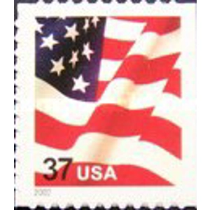 USA  2002  37 cents  USED
