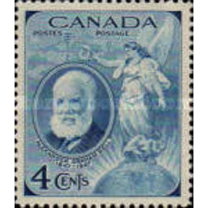 1947 Canada 4 cents USED