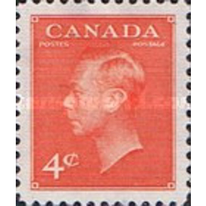1950 Canada 4 cents USED