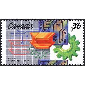 Canada  1987,  36 cents   USED