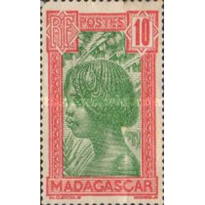 1930  Madagascar    10 c   USED