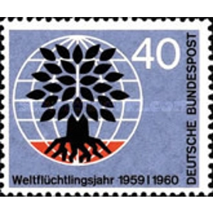 1960 Germany   40 pf