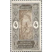 Dahomey   1913   4 Centimes