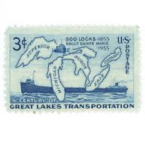 1955  USA   3 cents used