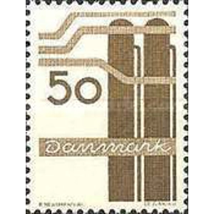 1968 Denmark 50 O USED