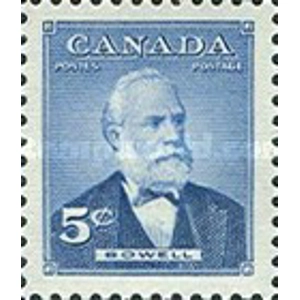 1954 Canada 5 cents PM