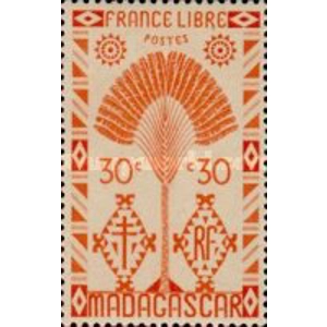 1943  Madagascar    30 C  MINT