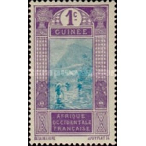 Guinea  1913  1 centime  MINT H