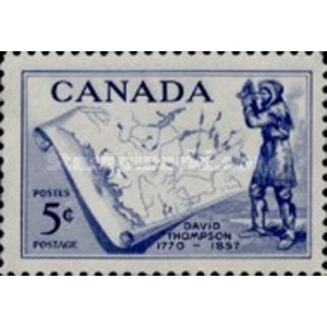 1957 Canada 5 cents USED