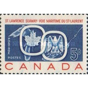 1959 Canada 5 cents USED