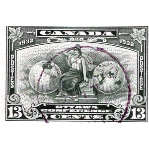 Canada  1932  13 cents  USED