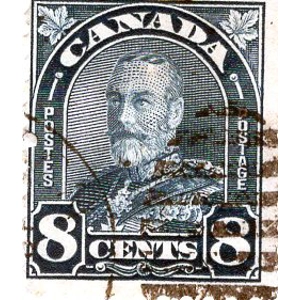 1930 Canada 8 cents USED