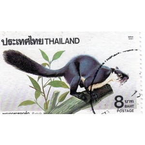 1991Thailand 8 Bahts used