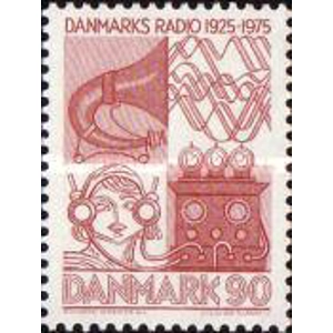 1975 Denmark 90 Ores USED