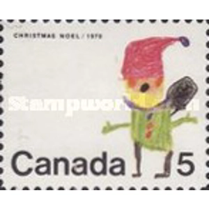 1970  Canada   5  cents  USED