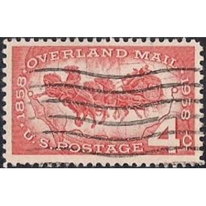 1958  USA   4 cents  used