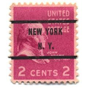 1938  USA  2  Cents  used