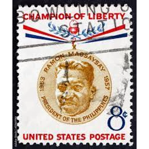 1957  USA   8 cents  used