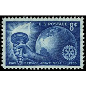 1955  USA   8 cents  used