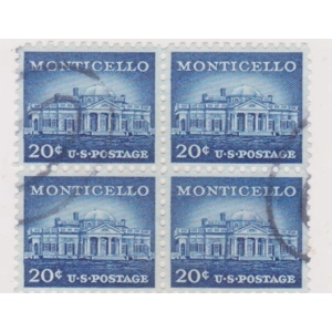 1956 USA  20 cents used