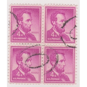 1954 USA 4 cents used