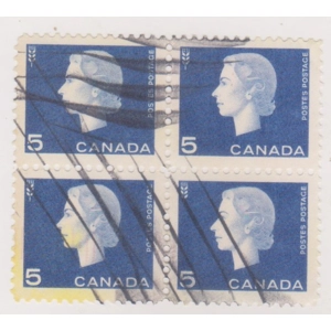 1962 Canada 5 cents used