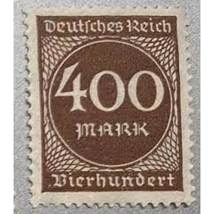 1923  Germany     400 mark