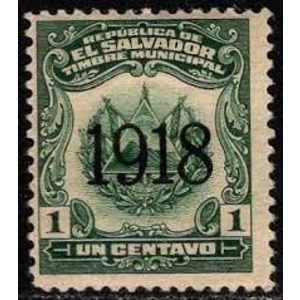 El Salvador    1918    1 cent