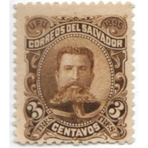1895 3 Cent  NOT USED