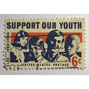 1968  USA   6 cents  used