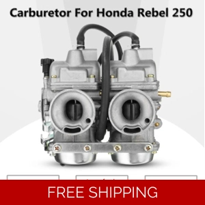 Carburetor Dual Carb Assy Fuel Filter For Honda Rebel CA CMX 250 C CMX250 CA250