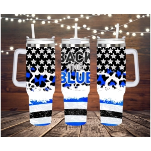 Back the Blue 40oz