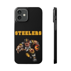 Showcase Your Black & Gold Spirit: Steelers Football Cell Phone Case
