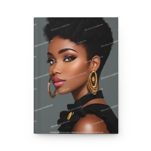 Aunjai, from the Nubian Collection, Hardcover Matte Journal Aunjai, from the Nubian Collection, Hardcover Matte Journal