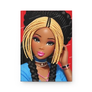 Kia, from the Nubian Collection, Hardcover Matte Journal Kia, from the Nubian Collection, Hardcover Matte Journal