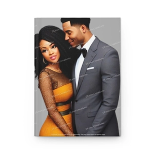 Briaun and Brett, from the Nubian Collection, Hardcover Matte Journal Briaun and Brett, from the Nubian Collection, Hardcover Matte Journal