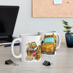 School Bus Driver 11 oz Ceramic Coffee Mug School Bus Driver 11 oz Ceramic Coffee Mug