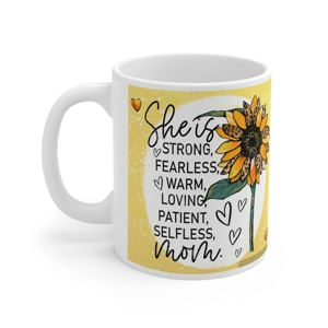 She is Strong 11oz Ceramic Coffee Mug