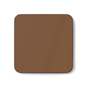 Brown Hardboard Back Coaster, 3.5