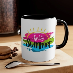 Hello Summer, Experience the Essence of Summer with Our 11oz Coffee Mugs