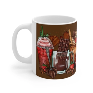 I Love Chocolate 11oz Ceramic Coffee Mug