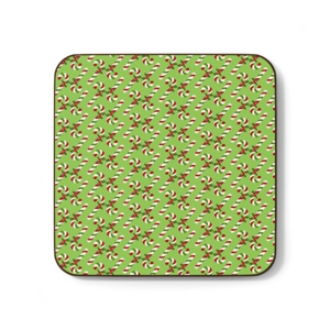 Seasons Greetings, Hardboard Back Coaster, 3.5 Seasons Greetings, Hardboard Back Coaster, 3.5